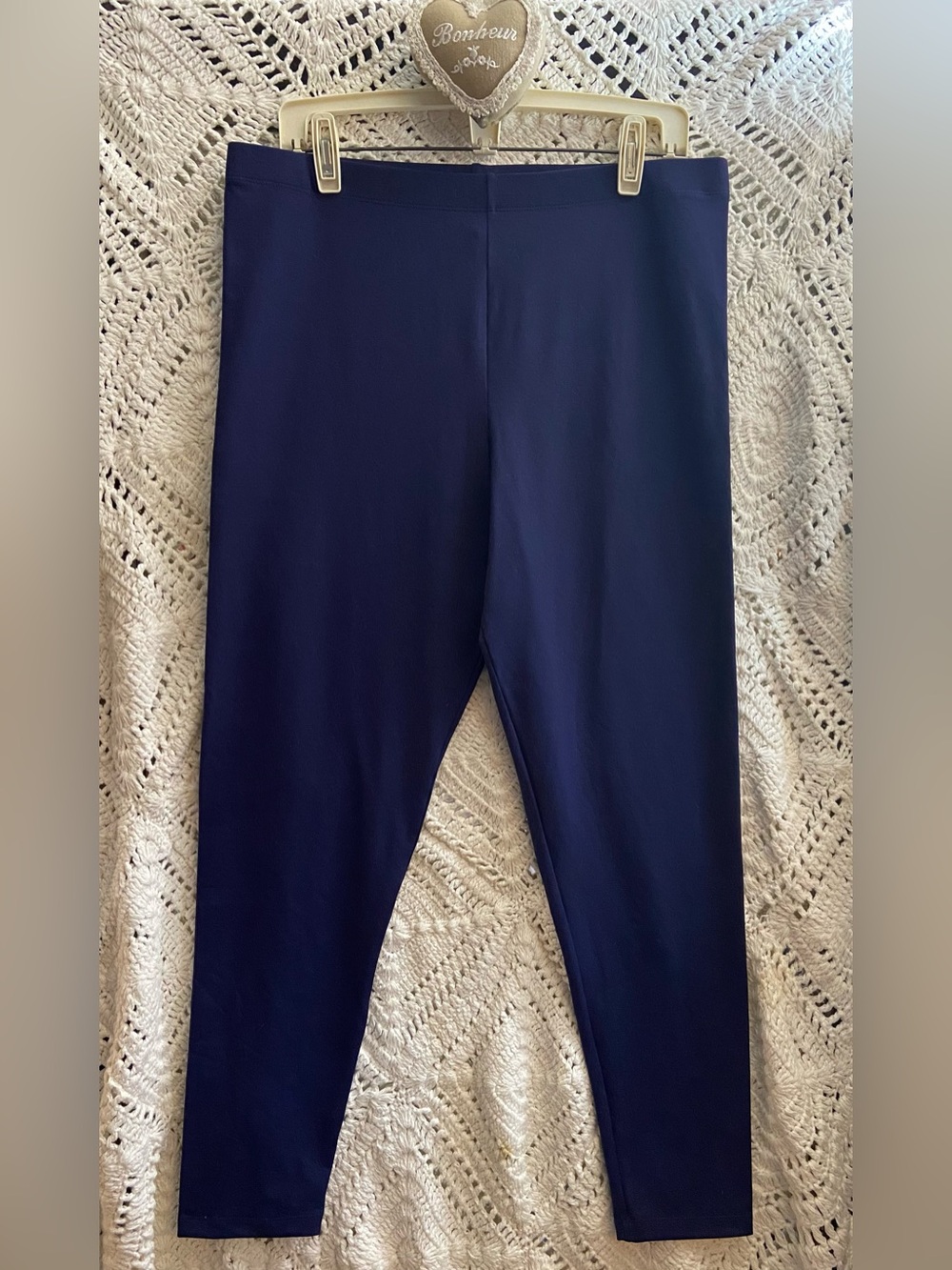💙 Draper James Navy Blue Premium Stretch Leggings 2X